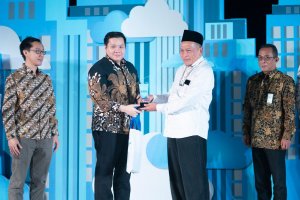  Diskusi Katadata Forum: Memajukan Perhotelan di Era Digital untuk Pemberdayaan Ekonomi Daerah bekerja sama dengan Airy di Balai Kartini, Jakarta, Rab