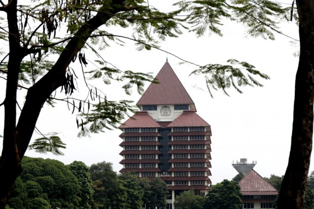 Gedung di Universitas Indonesia.