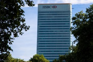 Gedung Kantor Pusat HSBC di London, Inggris