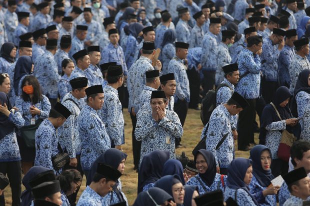 kementerian dan lembaga, pegawai, pegawai negeri sipil, kerja dirumah