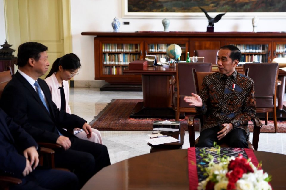 Tiongkok, Jokowi, Pelantikan Presiden.