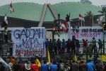 Aksi Mahasiswa di Gedung DPR