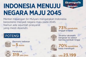 negara maju 2045