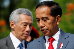 Presiden Jokowi dan PM Singapura