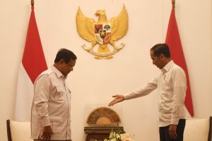 Pertemuan Jokowi-Prabowo di Istana