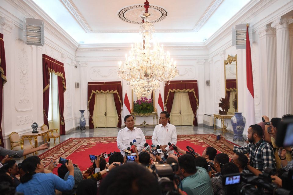 kabinet Jokowi-Maruf, Gerindra, koalisi