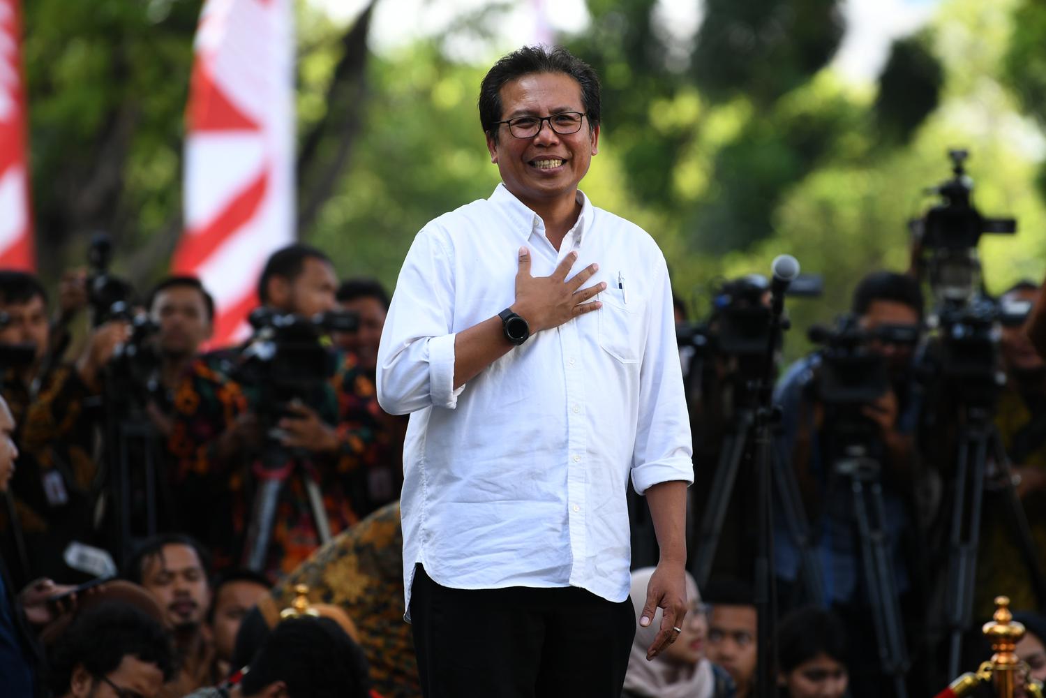 Fadjroel Rachman, juru bicara Presiden Jokowi. 