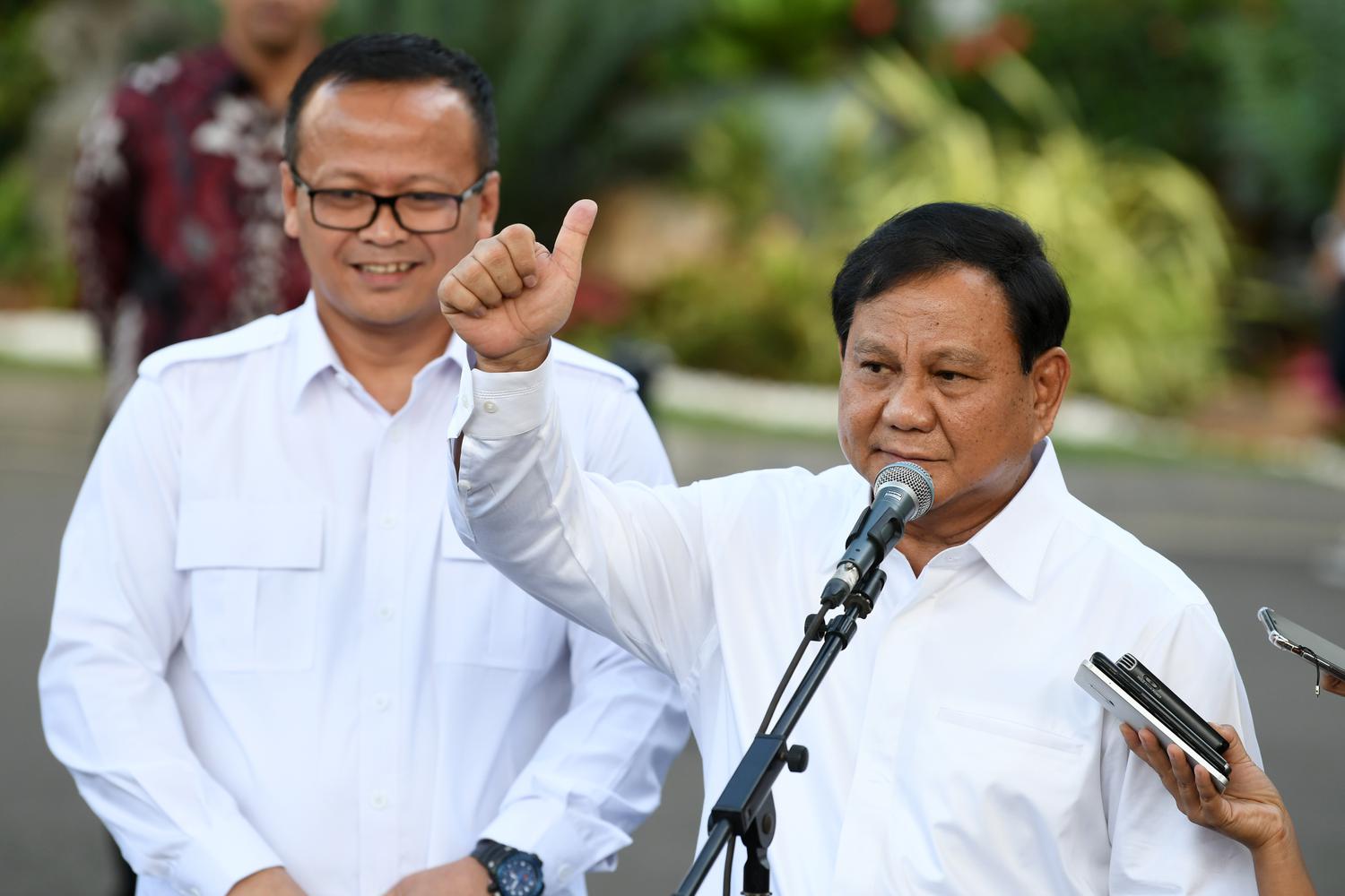 Ketua Umum Partai Gerindra Prabowo Subianto, Wakil Ketua Umum Edhy Prabowo 