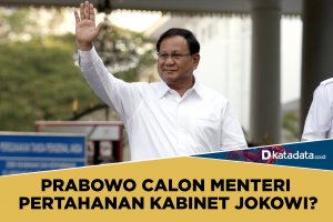 Prabowo calon menteri Jokowi