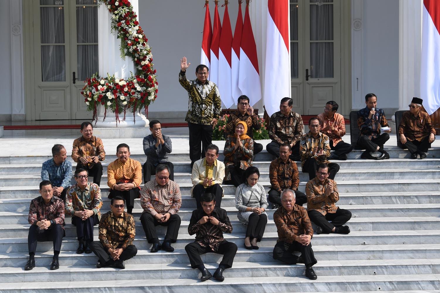 PRESIDEN PERKENALKAN KABINET KERJA II