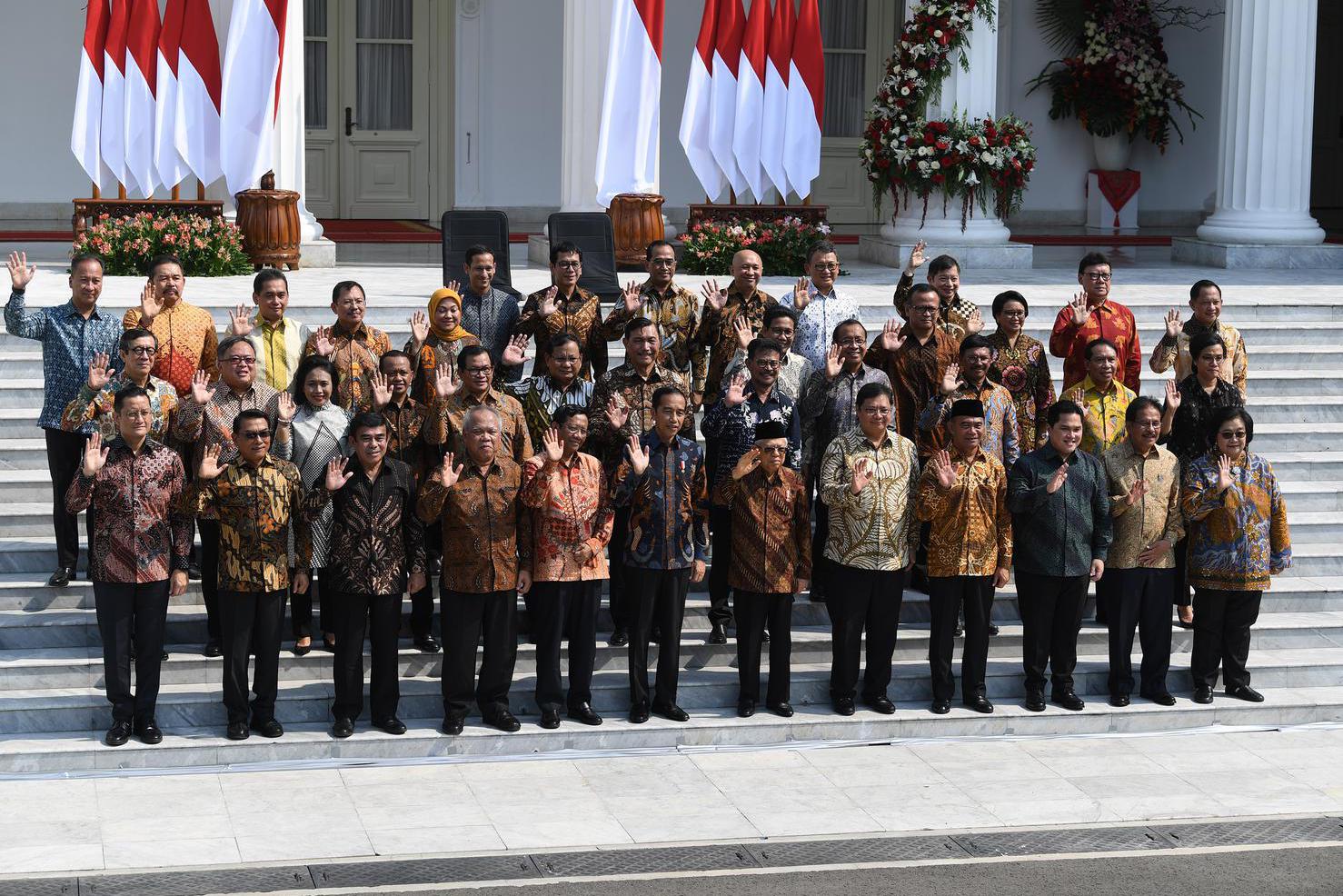 Jokowi, Kabinet Jokowi, Menteri, korupsi