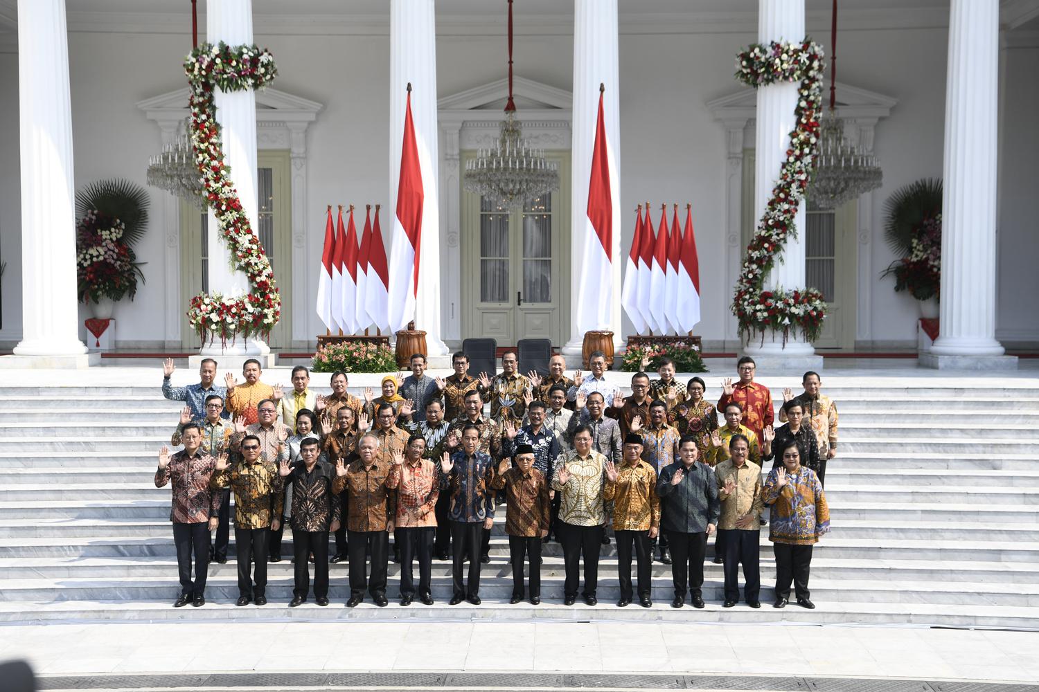 Tiga Kementerian Baru dalam Kabinet  Jokowi  Periode Kedua 
