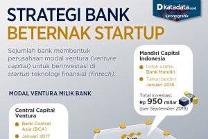 strategi bank beternak startup