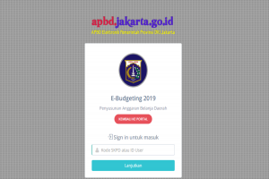 E-budgeting DKI Jakarta