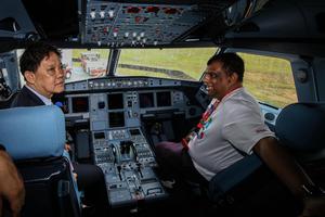 PENYAMBUTAN PESAWAT AIRASIA AIRBUS A321NEO