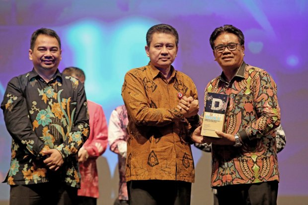 Suasana Malam Penghargaan Indeks Kelola 2019, dengan tema Kinerja dan Efektivitas Pengelolaan APBD, Jakarta, Kamis, (28/11/2019).