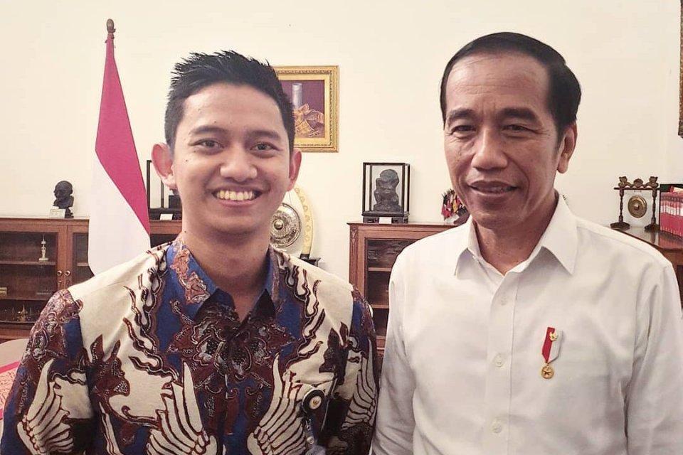 Belva, Jokowi, staf khusus, Ruangguru