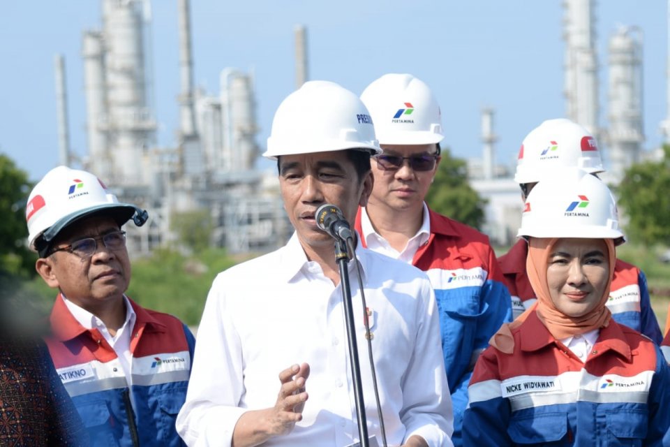 Jokowi, Tuban Petrochemical, Kilang TPPI, Pertamina