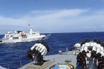 KRI TJIPTADI HALAU KAPAL COAST GUARD CHINA
