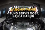 servis mobil banjir