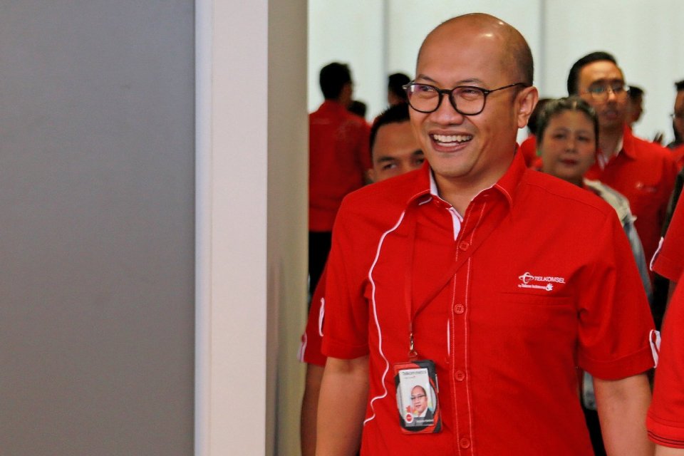 Dirut Telkomsel Setyanto Hantoro