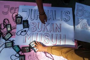 UNJUKRASA KEKERASAN TERHADAP JURNALIS