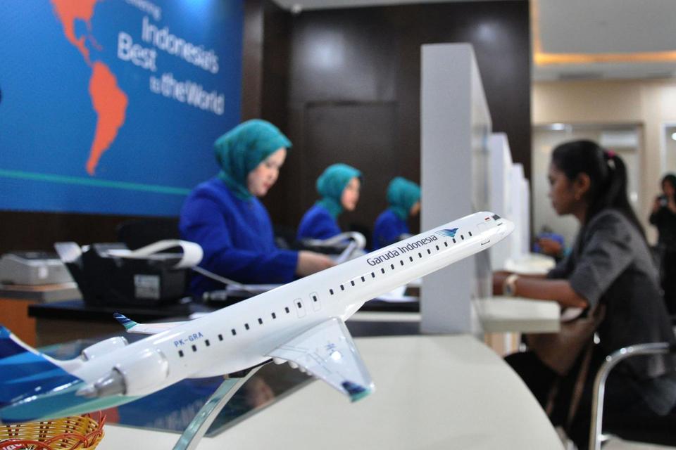 Garuda Indonesia, sewa pesawat, kerugian Garuda, Bombardier