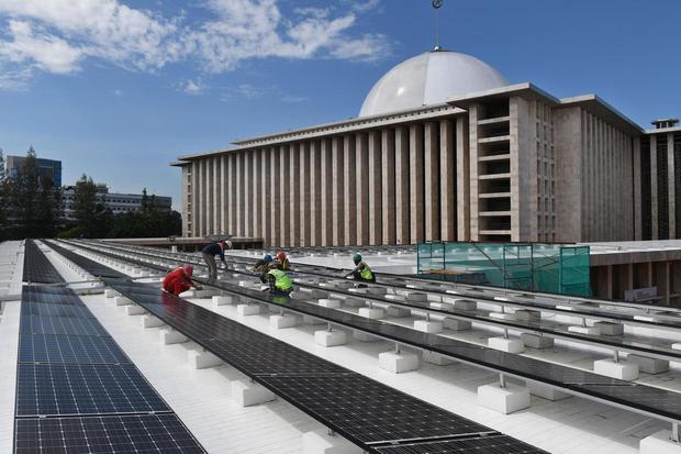 PERKEMBANGAN RENOVASI MASJID ISTIQLAL