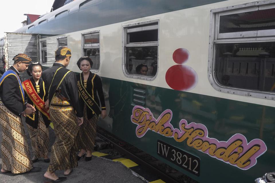 Ilustrasi, kereta wisata Djoko Kendil. PT Kereta Api Pariwisata (Kawisata) menggelar tur virtual bertajuk “Virtual Tours The Legend Jogja” saat pandemi Covid-19.