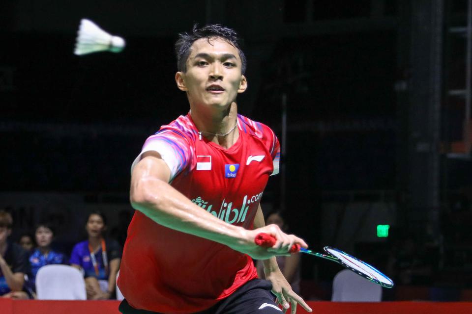 Jonatan Christie, atlet badminton turut mewarnai sejarah bulu tangkis di Indonesia.