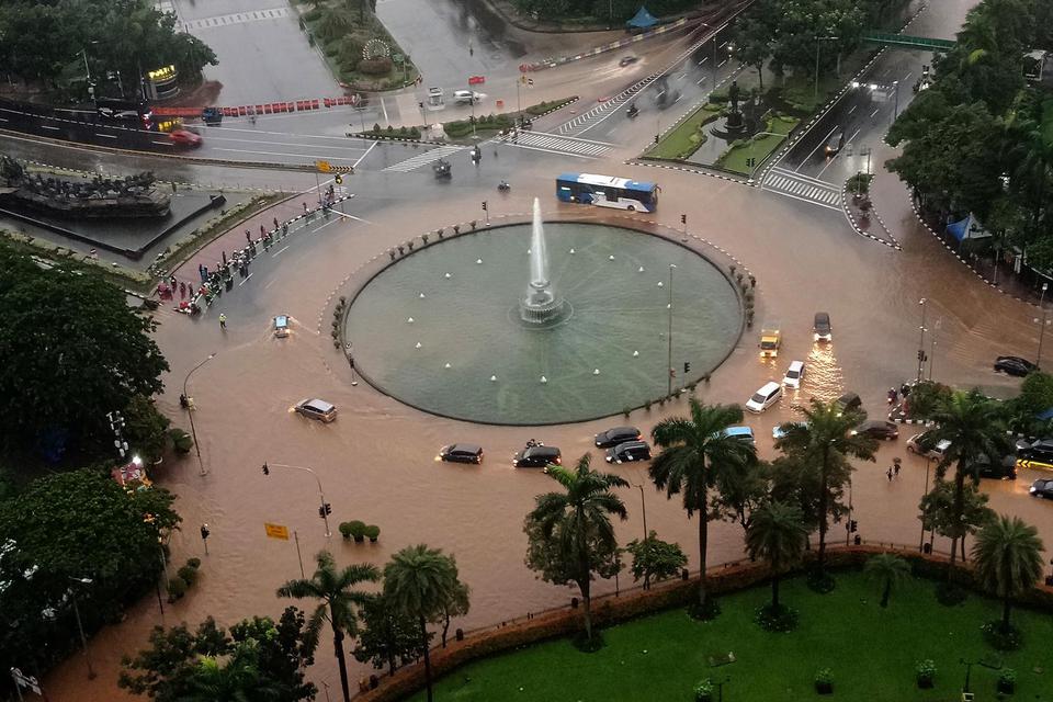 Banjir Jakarta, Penyebab Banjir Jakarta, Basuki Hadimuljono