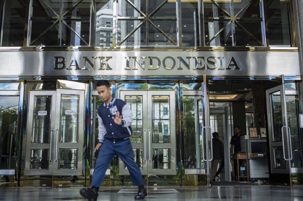 Gedung Bank Indonesia (BI), Jalan M. H Thamrin, Jakarta Pusat, Rabu (26/2/2020).