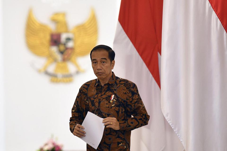 Ilustrasi, Presiden Republik Indonesia Joko Widodo (Jokowi). Pada Selasa (31/3), Jokowi menegaskan, pemberian relaksasi atau keringanan bagi debitur terdampak corona akan efektif berlaku mulai April 2020
