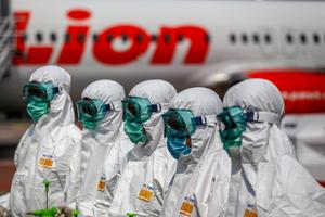 STERILISASI PESAWAT LION AIR