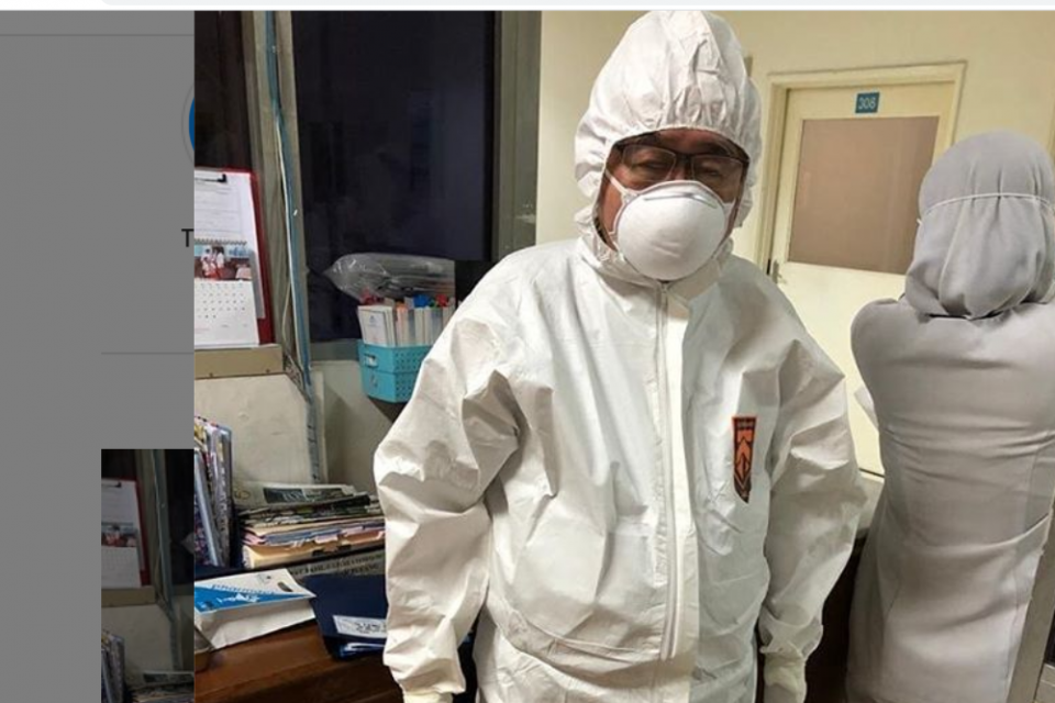 Dokter Spesialis Paru Handoko Gunawan, handoko gunawan, virus corona, covid-19, pandemi corona, dokter usia 80 tahun