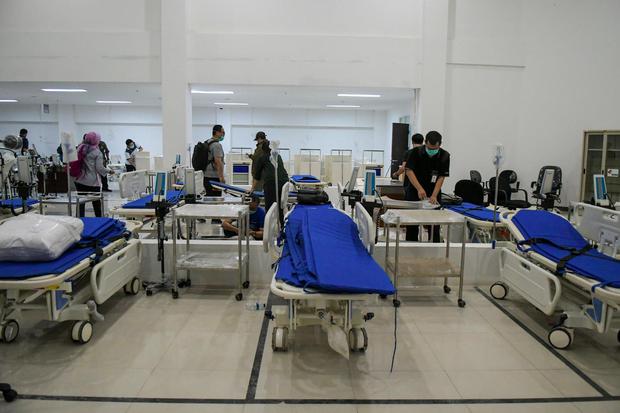 Kasus Naik, Okupansi Tempat Tidur ICU Pasien Corona di RS Jakarta 77%.