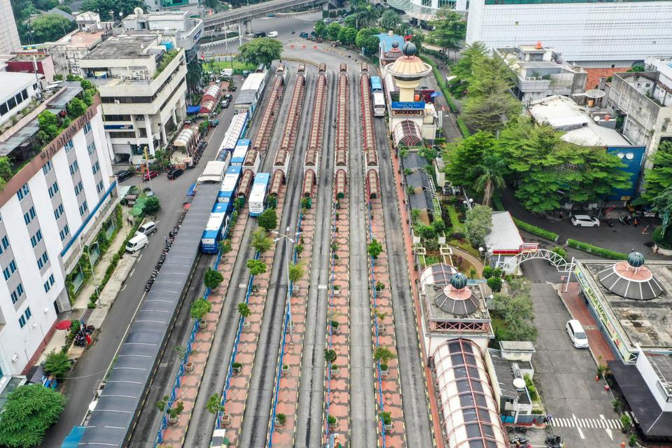 Terminal Blok M jadi Kawasan Transit Mulai 2024