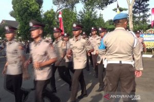 Siswa Setukpa Lemdikpol Polri, Lido, Sukabumi, Jawa Barat (Foto: Antara)