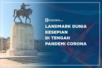 Landmark Dunia Kesepian di Tengan Pandemi Corona