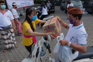 BANTUAN KEBUTUHAN POKOK AKIBAT WABAH COVID-19