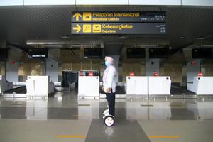 PENERBANGAN KOMERSIAL DITIADAKAN DI BANDARA SUPADIO