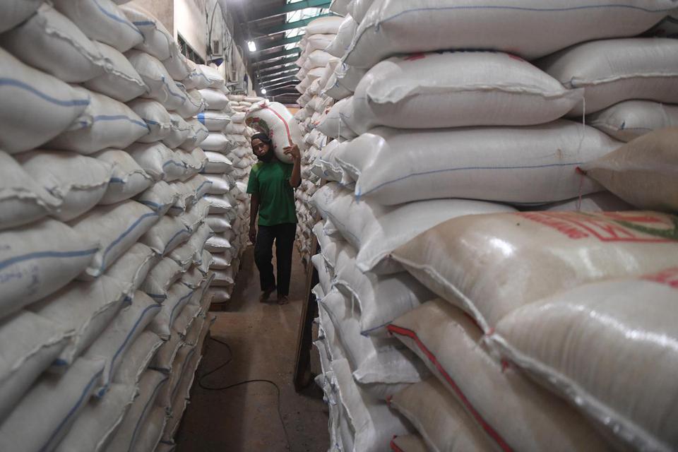 produksi beras, beras, stok beras, pandemi virus corona, kekurangan stok beras
