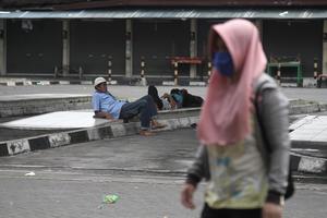 TERMINAL GIWANGAN YOGYAKARTA SEPI