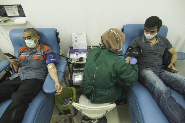 DKI Jakarta Mulai Ambil Plasma Darah Pasien Corona untuk Antibodi.