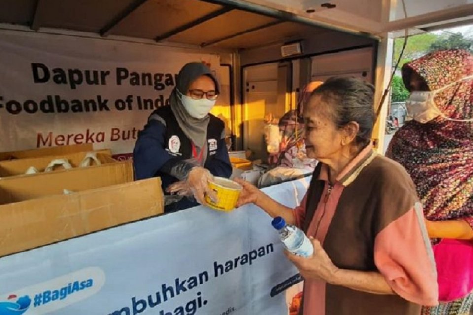 penggalangan dana, konser virtual, gerakan #bagiasa, foodbank of Indonesia
