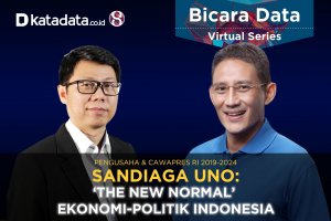 Bicara Data Sandiaga Uno: The New Normal Ekonomi-Politik Indonesia