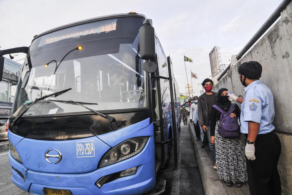 PPKM, transportasi