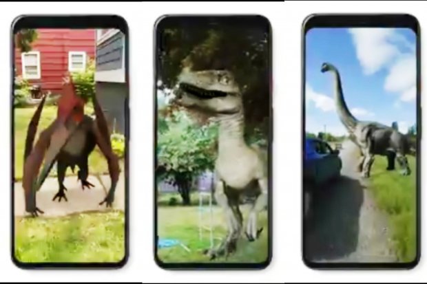 Pengguna Google Bisa Lihat Dinosaurus Langsung Berkat Teknologi AR
