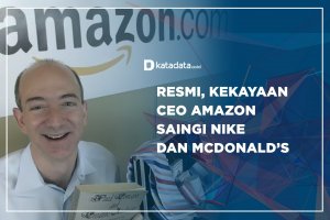 Resmi, Kekayaan CEO Amazon Saingi Nike dan McDonald's