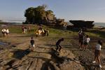 WISATAWAN DOMESTIK KUNJUNGI TANAH LOT BALI